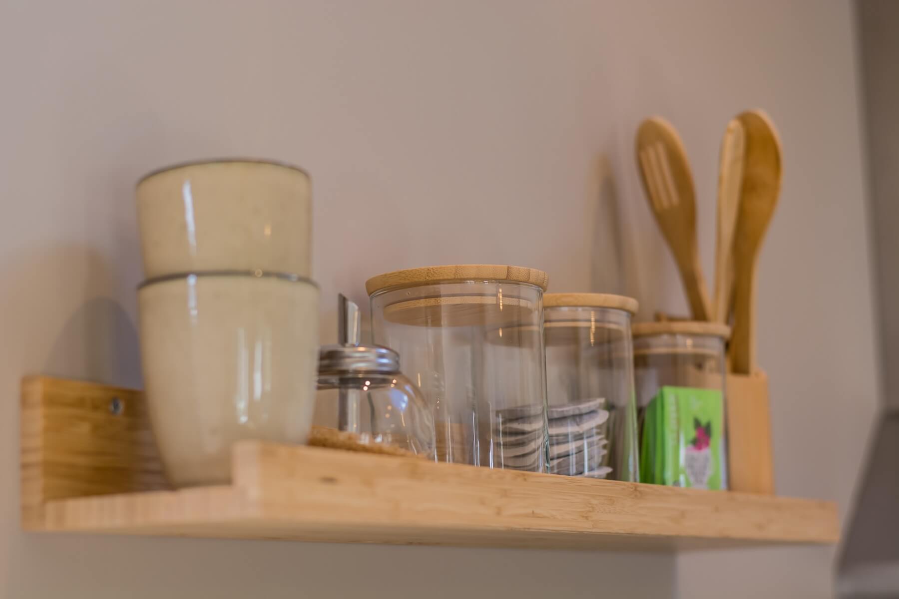 Gastenverblijf De Hulshoek keukenaccessoires