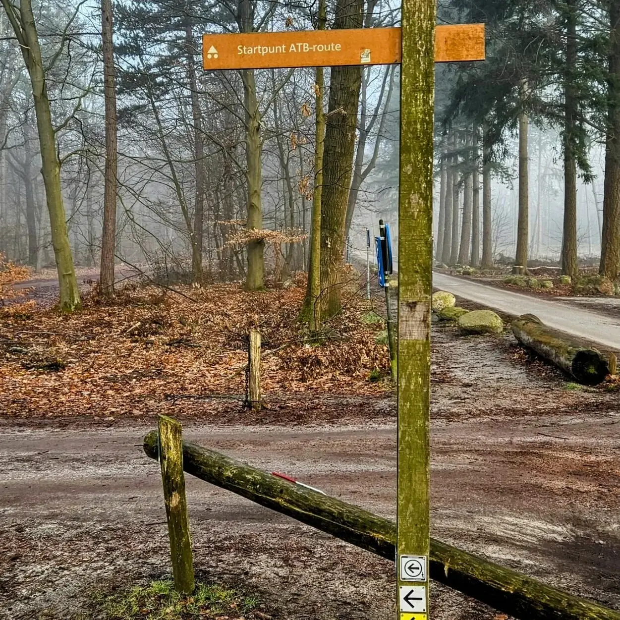 Mountainbiken op de Hondsrug startpunt ATB-route